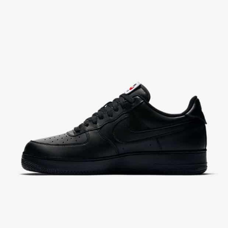 Nike air force outlet 1 black swoosh pack